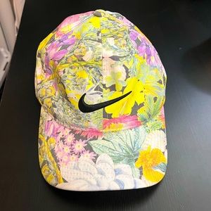 Nike adjustable floral hat
